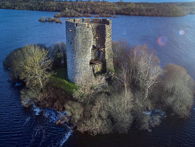 Cloughoughter Castle, Ireland